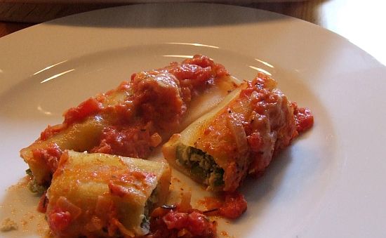Selbstgemachte Cannelloni