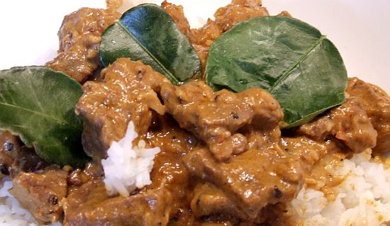Malaysisches Curry mit Rind - Rendang Beef