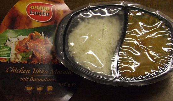 Fertiggericht Chicken Tikka Masala von "asian taste"