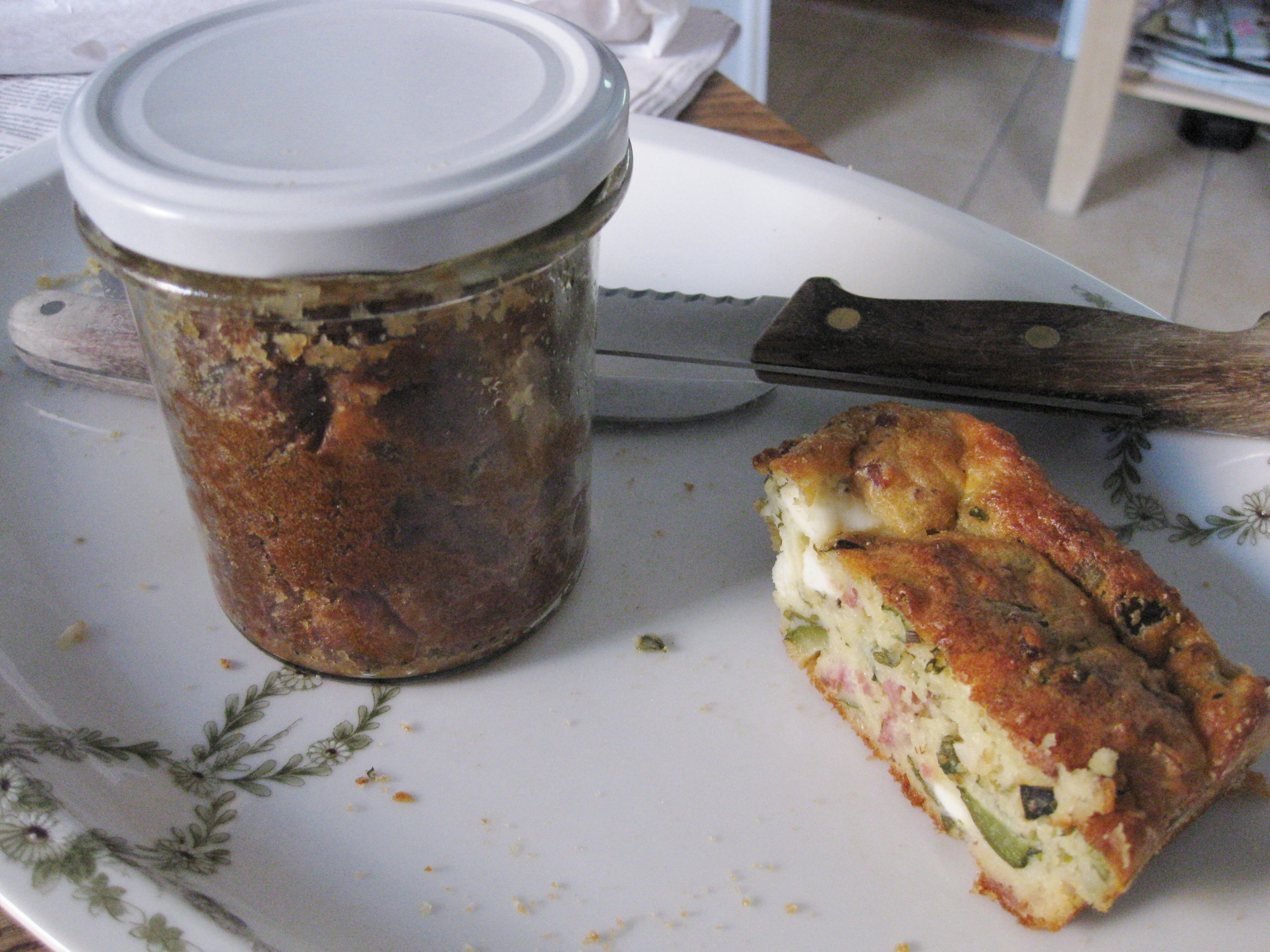 Zucchini-Feta-Kuchen mit Speck aus dem Glas | Lotta - kochende Leidenschaft