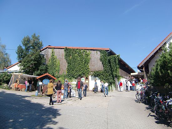 Abschiedsfotovom Berghof Schöllkrippen (Ziegenfest)