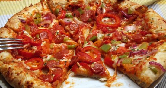 Foto: Pizza Salami-Jalapeno von Dr. Oetker